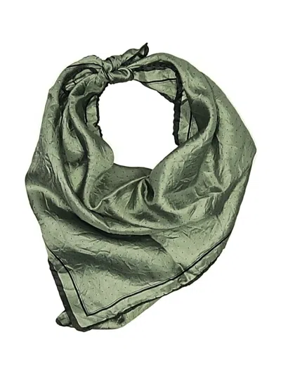 Pre-owned Unbranded Scarf In Green
