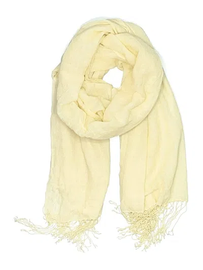 Pre-owned Unbranded Scarf In Ivory