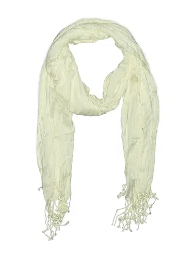 Pre-owned Unbranded Scarf In Ivory