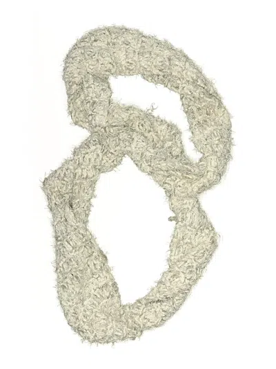 Pre-owned Unbranded Scarf In Ivory