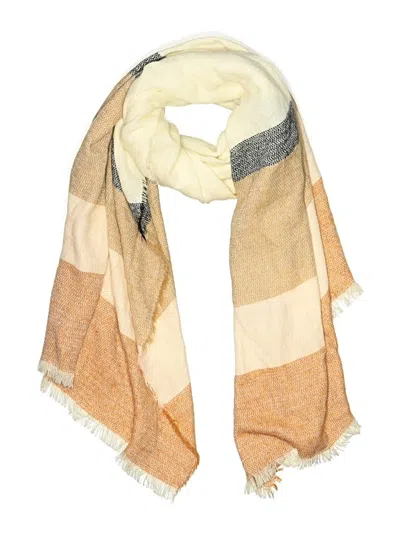 Pre-owned Unbranded Scarf In Ivory