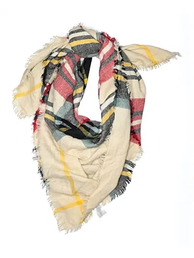 Pre-owned Unbranded Scarf In Ivory