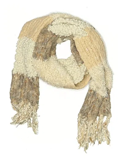 Pre-owned Unbranded Scarf In Ivory