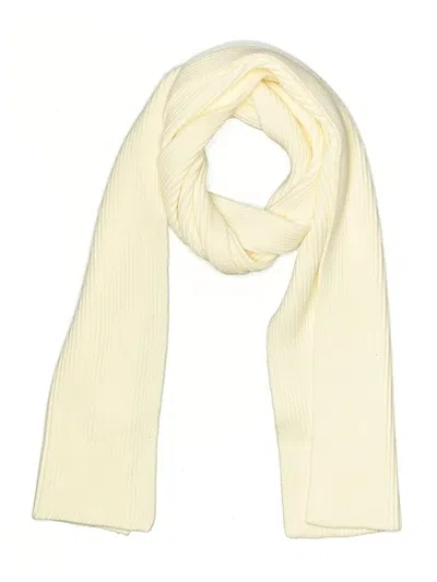 Pre-owned Unbranded Scarf In Ivory