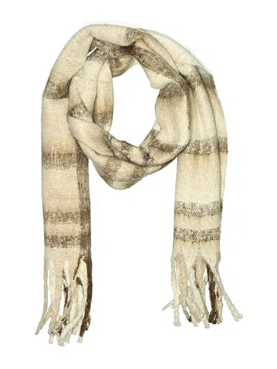 Pre-owned Unbranded Scarf In Ivory