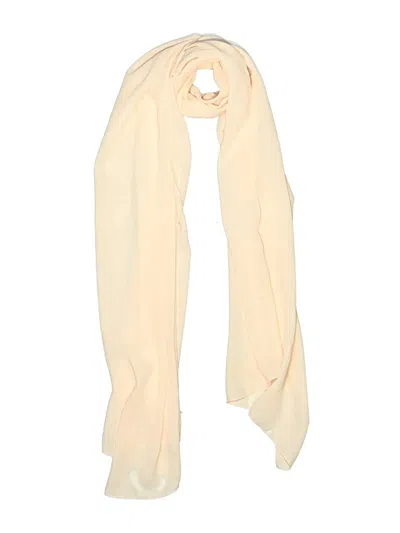 Pre-owned Unbranded Scarf In Ivory