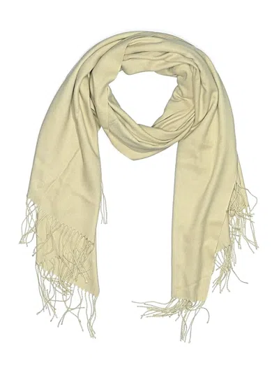 Pre-owned Unbranded Scarf In Ivory