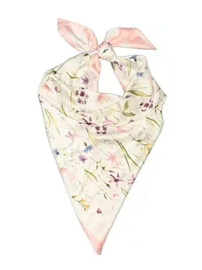 Pre-owned Unbranded Scarf In Ivory