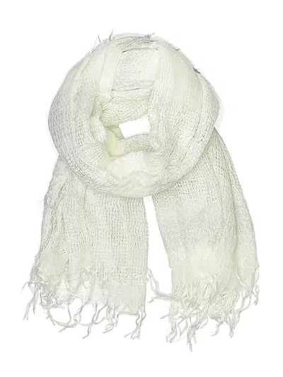Pre-owned Unbranded Scarf In Ivory