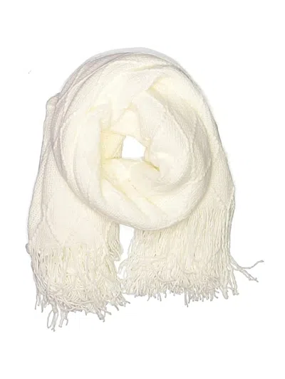Pre-owned Unbranded Scarf In Ivory