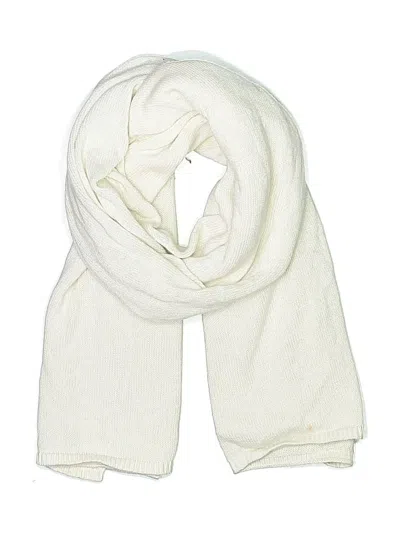 Pre-owned Unbranded Scarf In Ivory