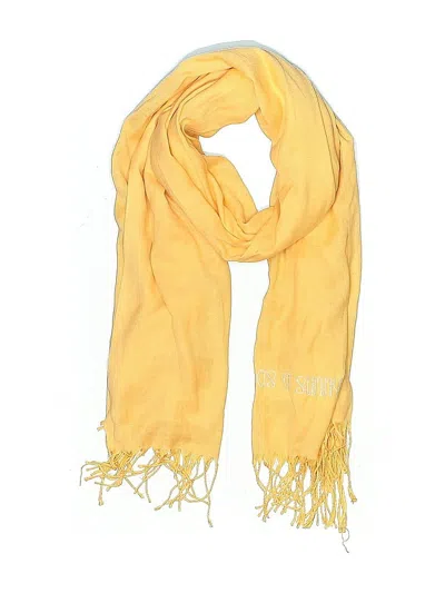 Pre-owned Unbranded Scarf In Orange