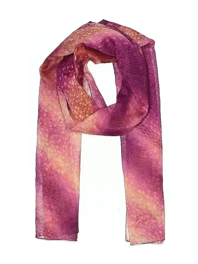 Pre-owned Unbranded Scarf In Orange