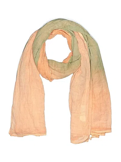 Pre-owned Unbranded Scarf In Orange
