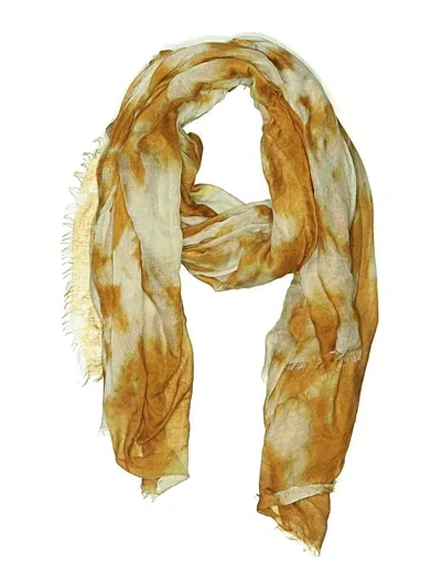 Pre-owned Unbranded Scarf In Orange