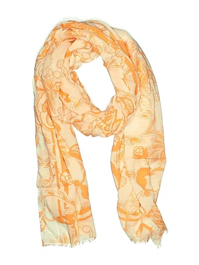 Pre-owned Unbranded Scarf In Orange