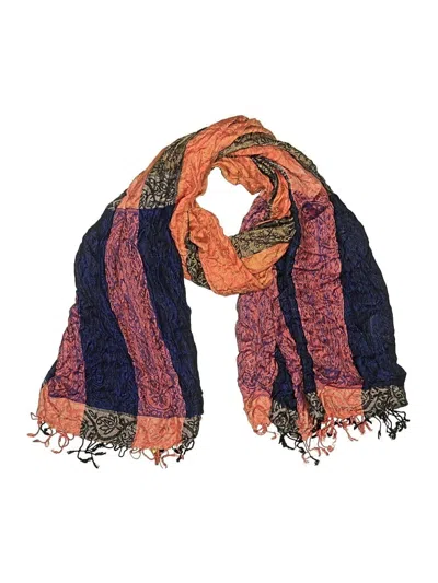 Pre-owned Unbranded Scarf In Orange