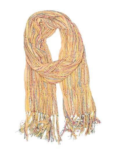 Pre-owned Unbranded Scarf In Orange