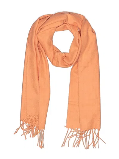 Pre-owned Unbranded Scarf In Orange