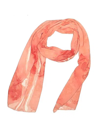 Pre-owned Unbranded Scarf In Orange