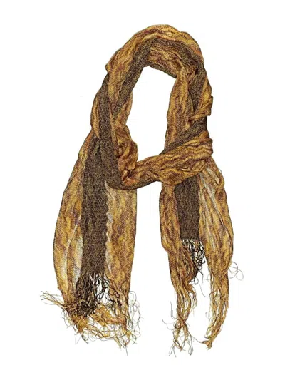 Pre-owned Unbranded Scarf In Orange