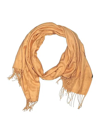 Pre-owned Unbranded Scarf In Orange