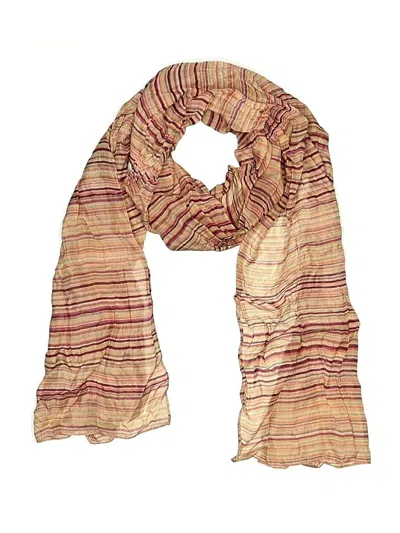 Pre-owned Unbranded Scarf In Orange