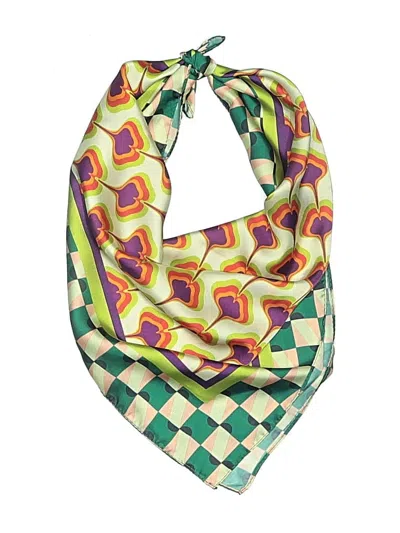 Pre-owned Unbranded Scarf In Orange