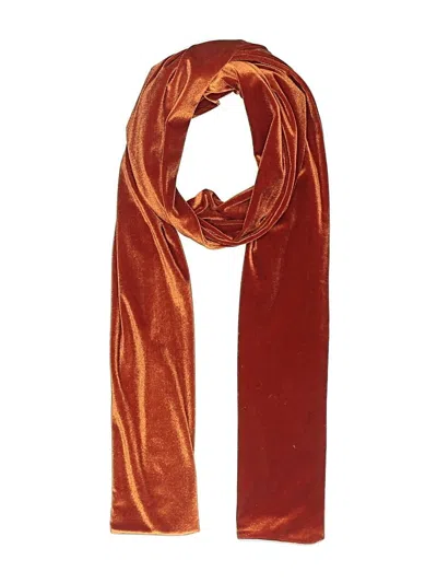 Pre-owned Unbranded Scarf In Orange