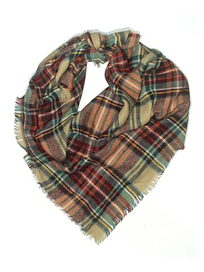 Pre-owned Unbranded Scarf In Orange
