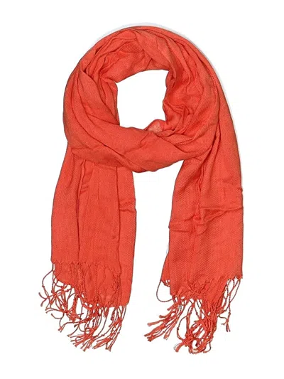 Pre-owned Unbranded Scarf In Orange
