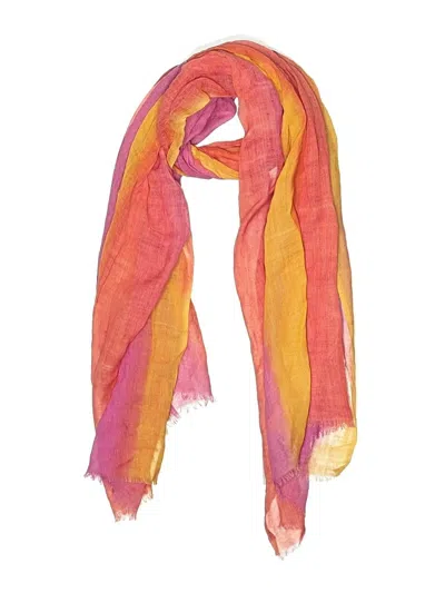Pre-owned Unbranded Scarf In Orange