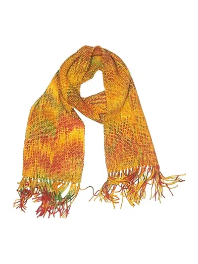 Pre-owned Unbranded Scarf In Orange