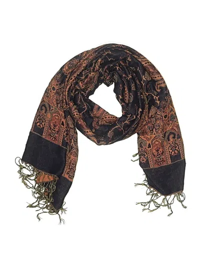 Pre-owned Unbranded Scarf In Orange