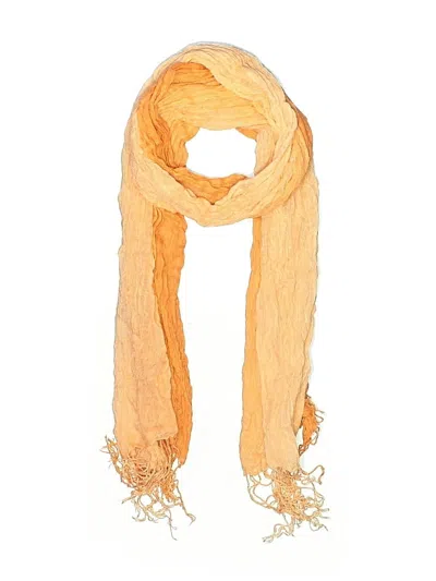 Pre-owned Unbranded Scarf In Orange