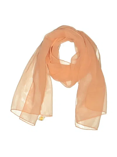 Pre-owned Unbranded Scarf In Orange