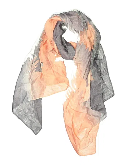 Pre-owned Unbranded Scarf In Orange