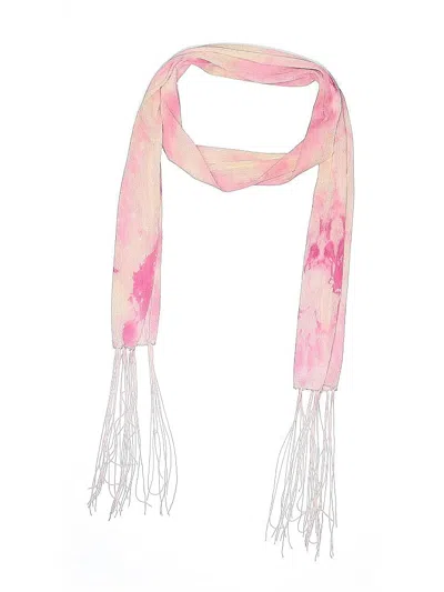 Pre-owned Unbranded Scarf In Pink