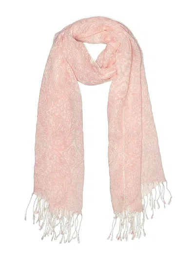 Pre-owned Unbranded Scarf In Pink