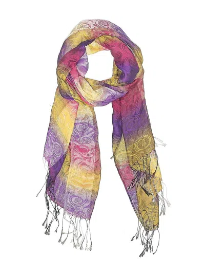 Pre-owned Unbranded Scarf In Pink