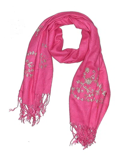 Pre-owned Unbranded Scarf In Pink