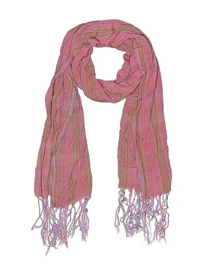 Pre-owned Unbranded Scarf In Pink