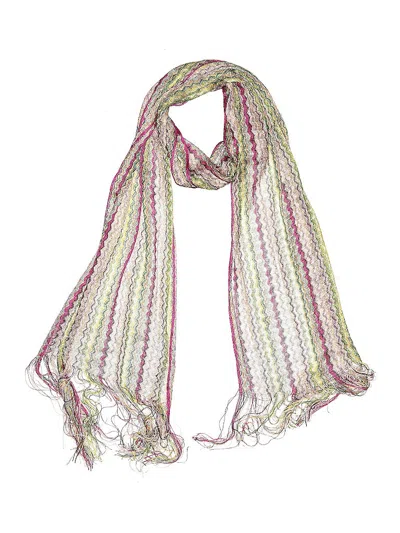 Pre-owned Unbranded Scarf In Pink