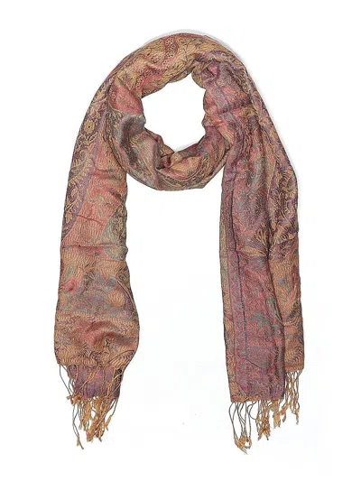 Pre-owned Unbranded Scarf In Pink
