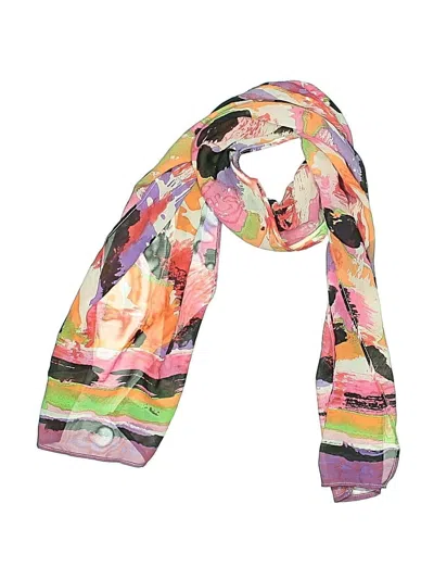 Pre-owned Unbranded Scarf In Pink