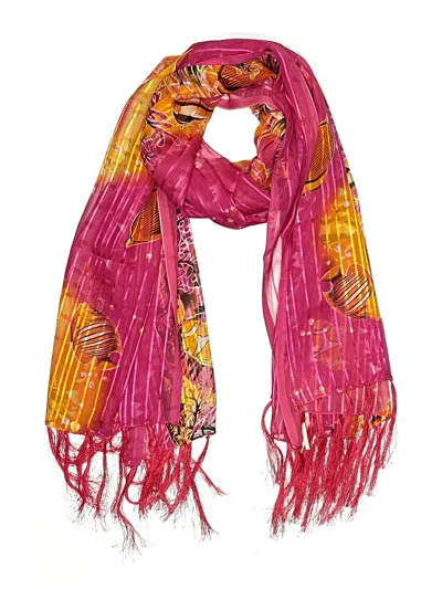 Pre-owned Unbranded Scarf In Pink