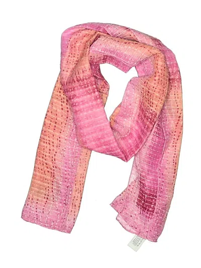 Pre-owned Unbranded Scarf In Pink