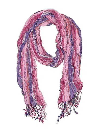 Pre-owned Unbranded Scarf In Pink