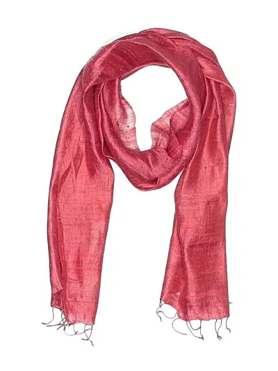 Pre-owned Unbranded Scarf In Pink