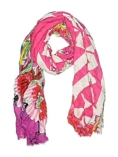 Pre-owned Unbranded Scarf In Pink